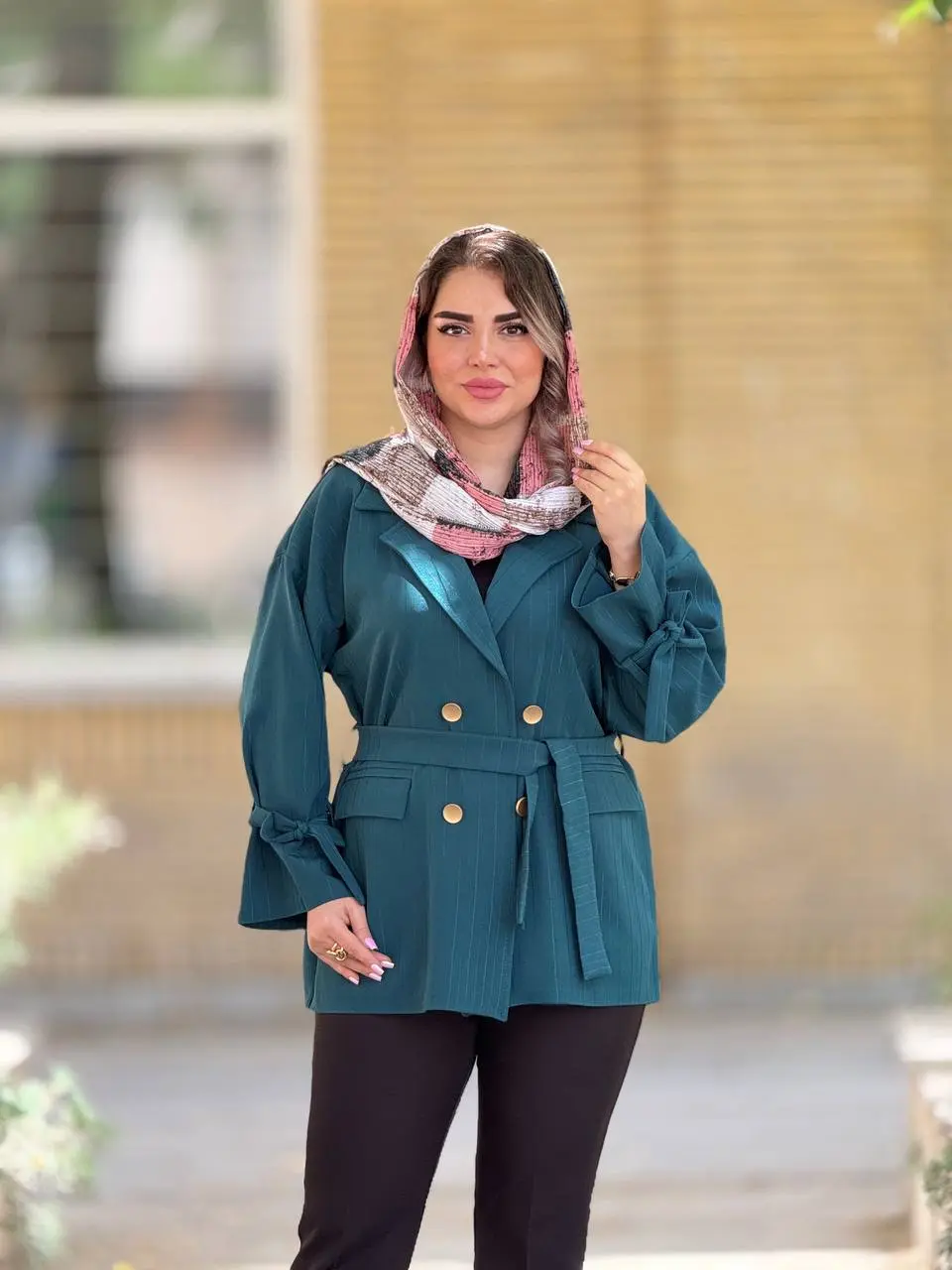 کت استین گره ای